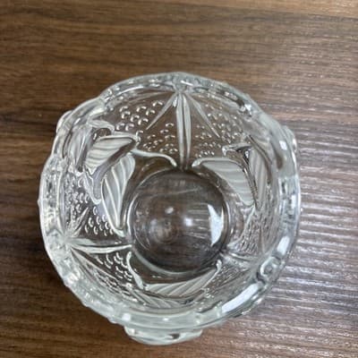 Mikasa Germany Crystal Christmas Tree Tea Light Votive Candle Holder Vase 2.75" - Thumbnail 6