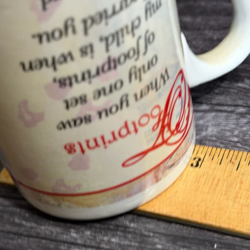 Bay Island Inc. Footprints in the Sand Religious Poem Coffee Mug 4-Inch - Thumbnail 8