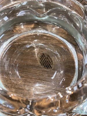 Heavy Glass Blooming Lotus Flower Pillar Medium Candle Holder Hand Pulled Petals - Thumbnail 11