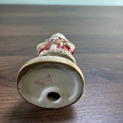 Vtg Santas From Around the World Dated Christmas Bisque Figurine 1920 Holland - Thumbnail 7