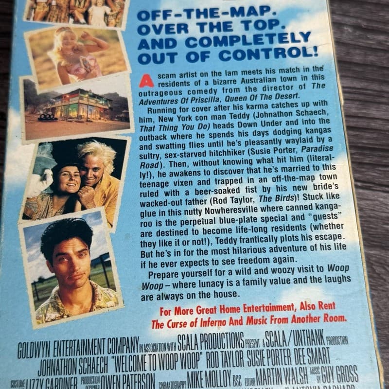 Welcome to Woop Woop (VHS, 1999) Johnathon Schaech Australian Comedy - Thumbnail 16