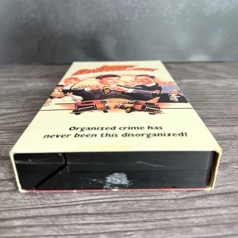 Johnny Dangerously VHS 1984 Michael Keaton Comedy Tape - Thumbnail 2