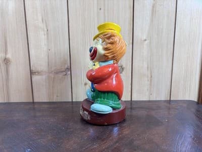 Vintage 1985 Hobo Clown Big Top Bonanza Coin Bank Del Monte 7" Plastic Cute - Thumbnail 4