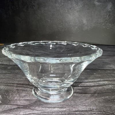 Fostoria Crystal Century 3" Mayo Bowl Trinket Dish Round VTG Glass - Thumbnail 6