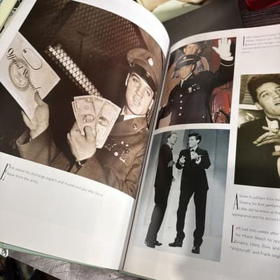 [Lot of 9]Vintage Elvis Presley Books Publications Memorabilia Rock & Roll TV - Thumbnail 5