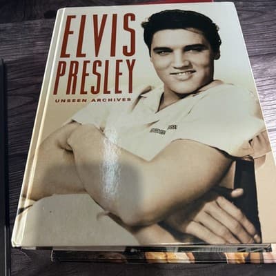 [Lot of 9]Vintage Elvis Presley Books Publications Memorabilia Rock & Roll TV - Thumbnail 18