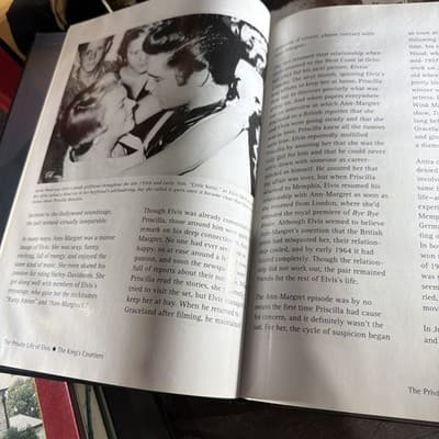 [Lot of 9]Vintage Elvis Presley Books Publications Memorabilia Rock & Roll TV - Thumbnail 9