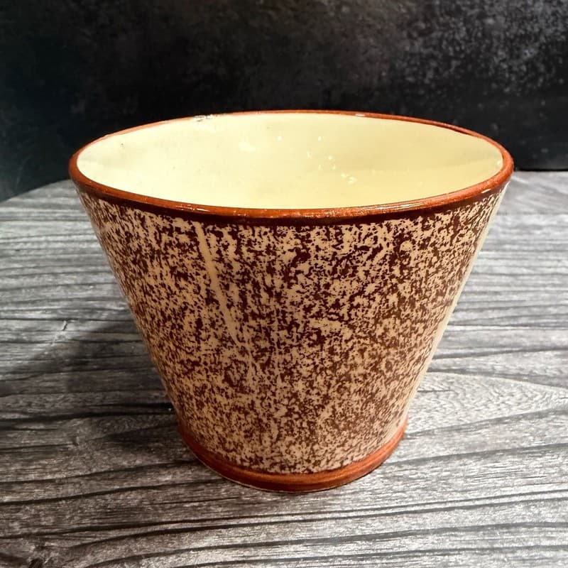 Tilso Japan Vintage Coffee Cup Mug Coffee Time Brown Sponged This Belongs To - Thumbnail 5