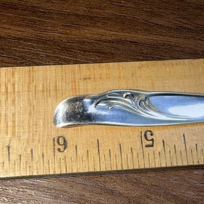 8 Teaspoons 1957 EXQUISITE Rogers & Bro International Silverplate 6” Flowers - Thumbnail 10