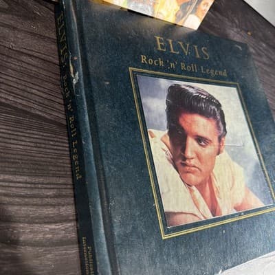 [Lot of 9]Vintage Elvis Presley Books Publications Memorabilia Rock & Roll TV - Thumbnail 12