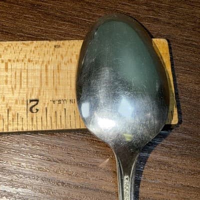 8 Teaspoons 1957 EXQUISITE Rogers & Bro International Silverplate 6” Flowers - Thumbnail 11