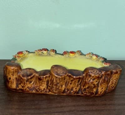 VTG Frogs Pond Salt & Pepper Shaker Set Handpainted Spaghetti ware realistic - Thumbnail 10