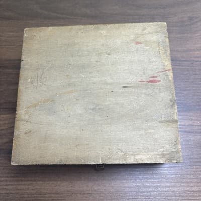 Vintage Wood Box. Pyrography Inscription 1910 Nelle Aircraft To Howard Baldwin - Thumbnail 13