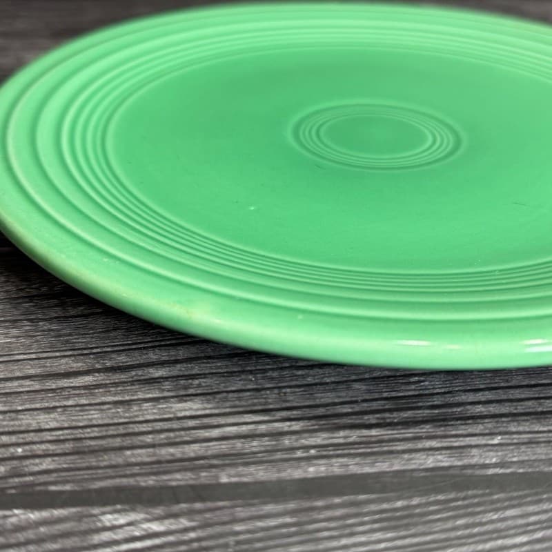 1936-1949 VTG Fiestaware 9 1/2” Dinner Plate Homer Laughlin Original Medium Gr - Thumbnail 7