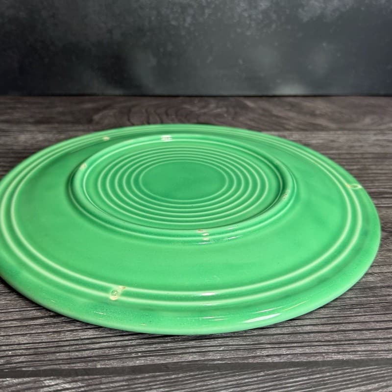 1936-1949 VTG Fiestaware 9 1/2” Dinner Plate Homer Laughlin Original Medium Gr - Thumbnail 5