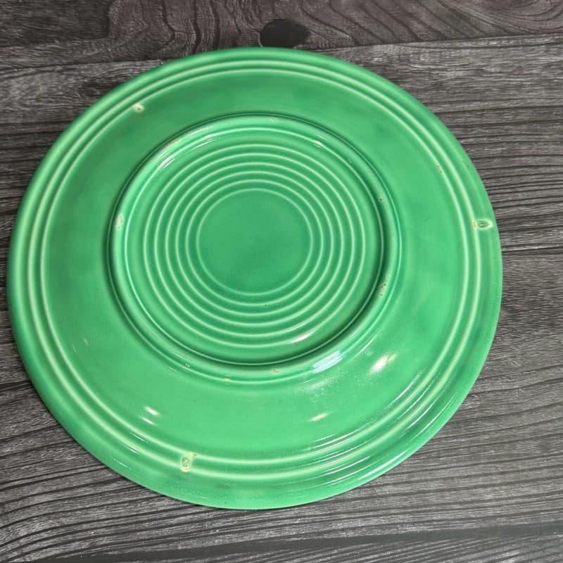 1936-1949 VTG Fiestaware 9 1/2” Dinner Plate Homer Laughlin Original Medium Gr - Thumbnail 6