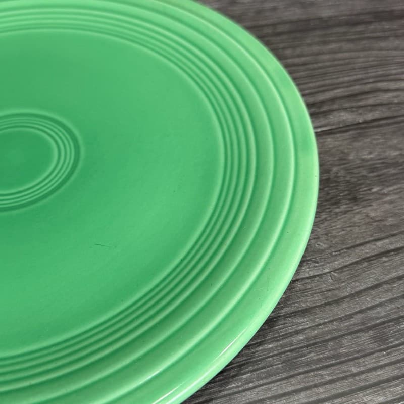 1936-1949 VTG Fiestaware 9 1/2” Dinner Plate Homer Laughlin Original Medium Gr - Thumbnail 3