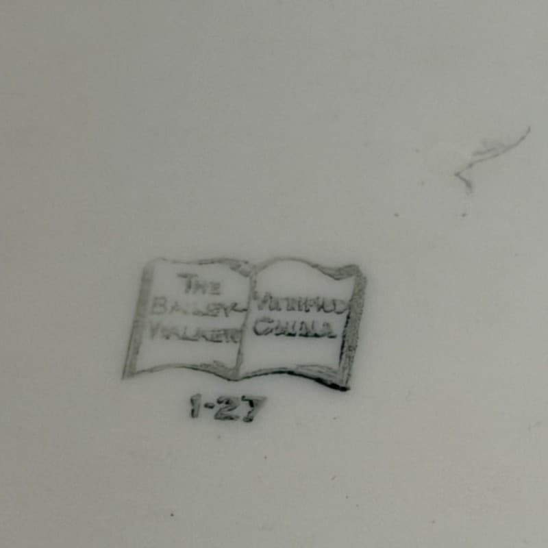 Vintage Bailey-Walker Vitrified China Hicks Tavern Stagecoach Dinner Plate - Thumbnail 8