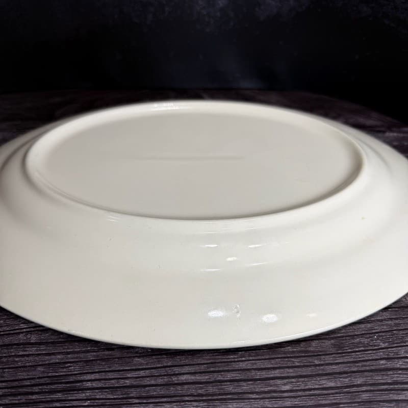 Mid Century Modern Taylorstone Cathay Atomic 13" Oval Serving Platter - Thumbnail 8