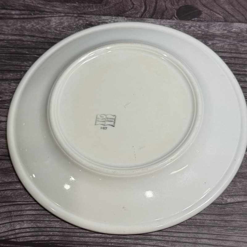 Vintage Bailey-Walker Vitrified China Hicks Tavern Stagecoach Dinner Plate - Thumbnail 7
