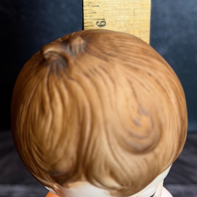 Vintage Lefton Hand Painted Praying Boy Nursery Night Light Lamp 6" - Thumbnail 3