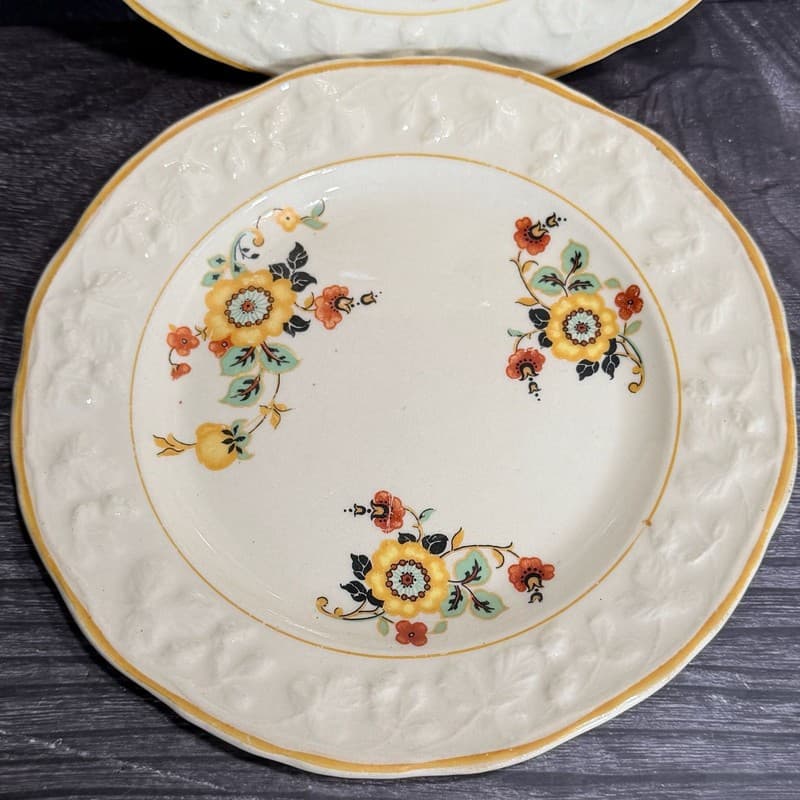 Myott English Brambleberry Floral Salad Plates, Set of 2, 7" - Thumbnail 4