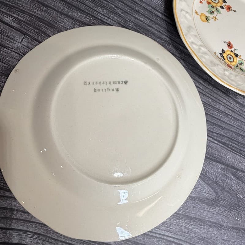 Myott English Brambleberry Floral Salad Plates, Set of 2, 7" - Thumbnail 11