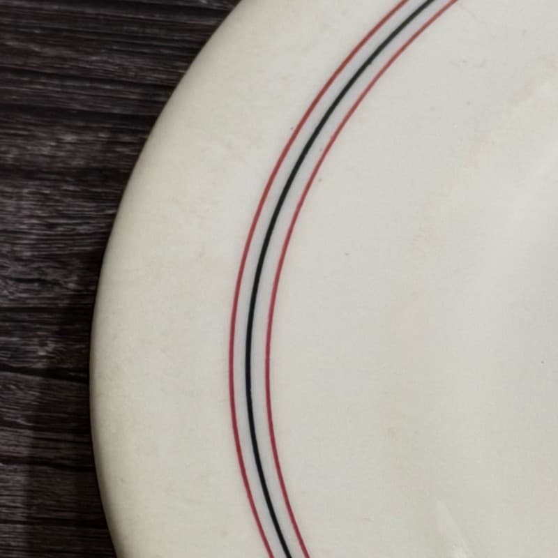 Vintage Bailey-Walker Vitrified China Hicks Tavern Stagecoach Dinner Plate - Thumbnail 4
