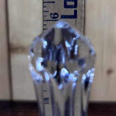 Lead Crystal Glass Dresser Box Candy Dish Square Handle Cut Glass W Germany VTG - Thumbnail 15