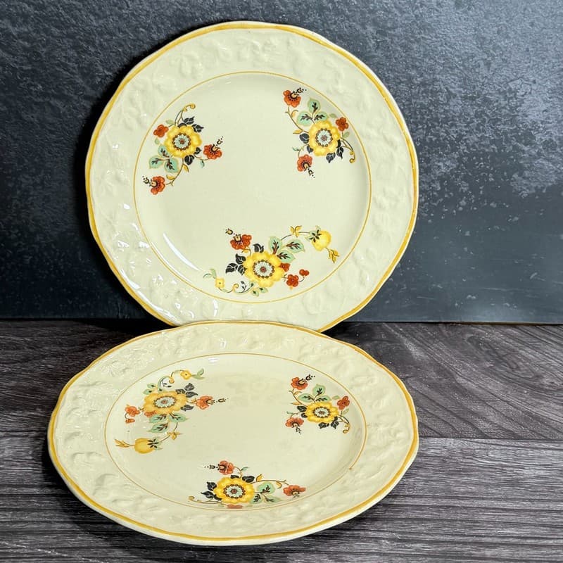 Myott English Brambleberry Floral Salad Plates, Set of 2, 7" - Thumbnail 3