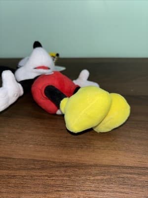 Mickey Mouse 90th Anniversary Bean Plush Pie-Eye Mickey Vintage Style Look - Thumbnail 9