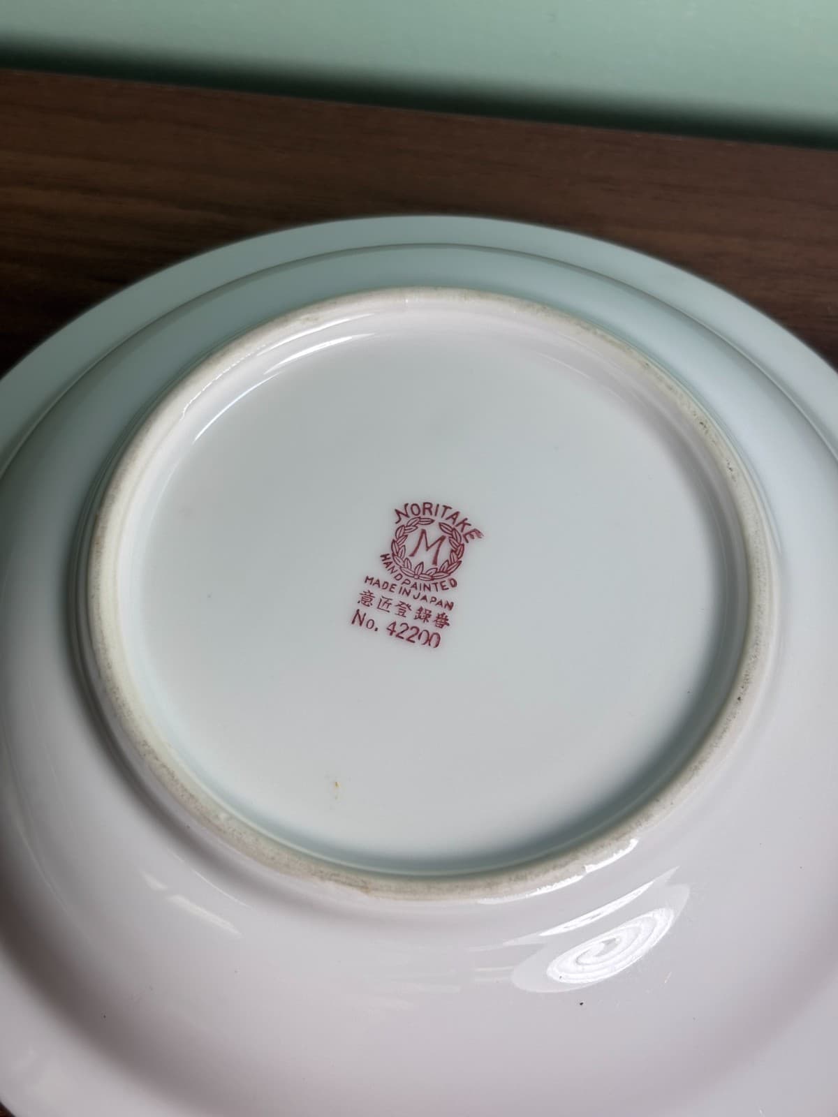 Antique Noritake Porcelain China Lemon Dish Gold Paint Pattern-42200 Circa-1918 - Thumbnail 10