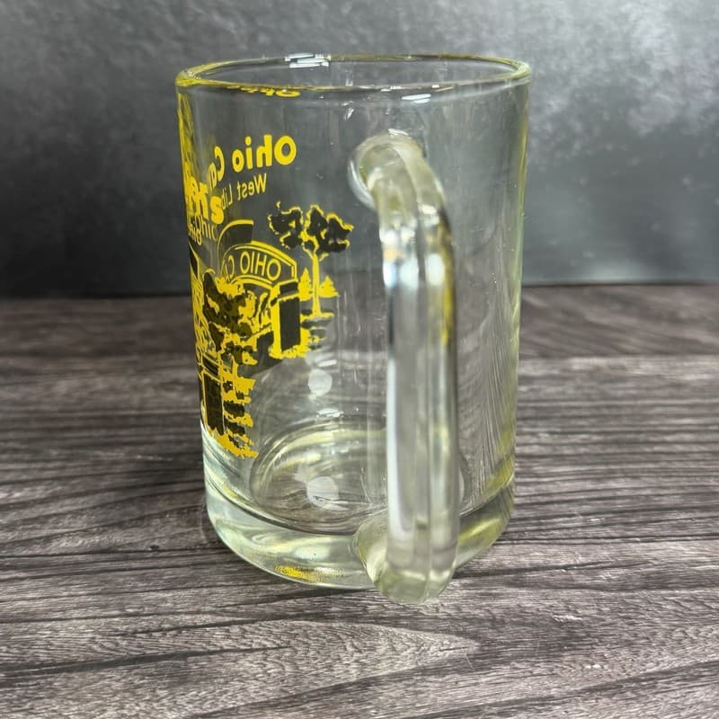 Vintage Ohio Caverns West Liberty Ohio Souvenir Glass Mug - Thumbnail 4