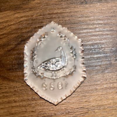 Waterford Crystal 1989 Geese a Laying: 12 Days of Christmas Ornaments Original - Thumbnail 8