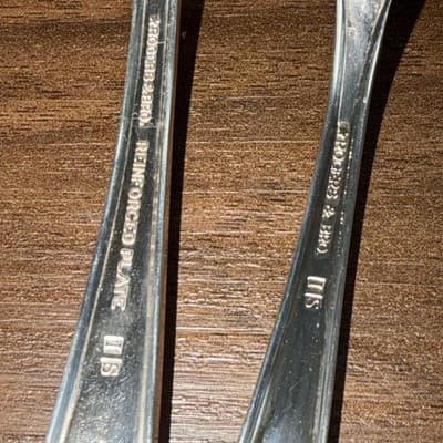 8 Serving Pieces Rogers International EXQUISITE Silverplate 1957 Spoons Ladle - Thumbnail 12