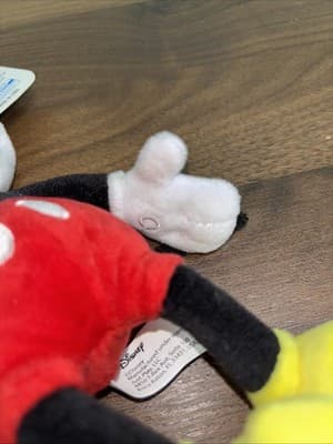 Mickey Mouse 90th Anniversary Bean Plush Pie-Eye Mickey Vintage Style Look - Thumbnail 8