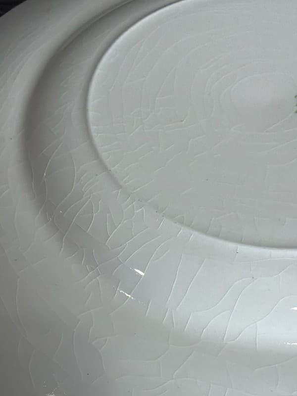 Royal Staffordshire 1962 Calendar Plate Red Transferware God Bless This House 9� - Thumbnail 8