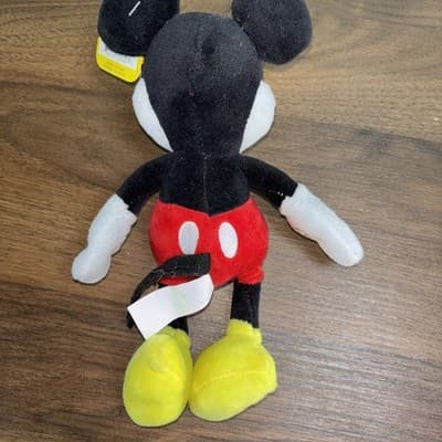 Mickey Mouse 90th Anniversary Bean Plush Pie-Eye Mickey Vintage Style Look - Thumbnail 10