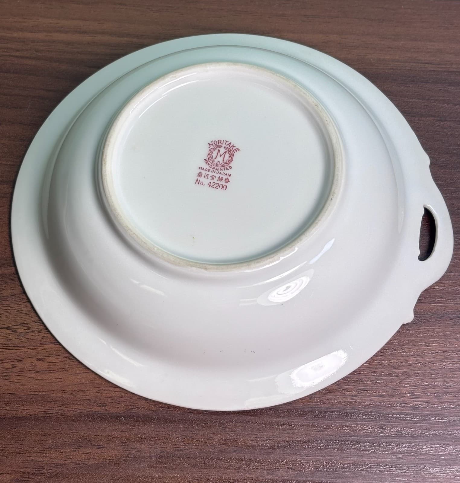 Antique Noritake Porcelain China Lemon Dish Gold Paint Pattern-42200 Circa-1918 - Thumbnail 9