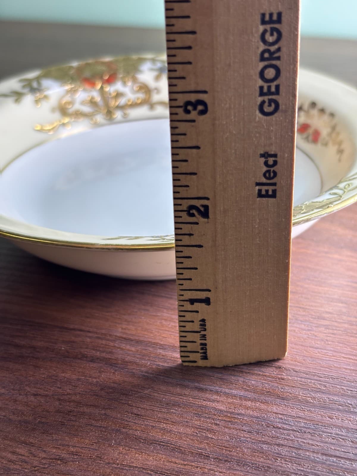Antique Noritake Porcelain China Lemon Dish Gold Paint Pattern-42200 Circa-1918 - Thumbnail 12
