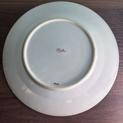 Set Of 2 Vintage Hinode Peach Luster Floral Design Dessert Plate 7 1/4” - Thumbnail 13