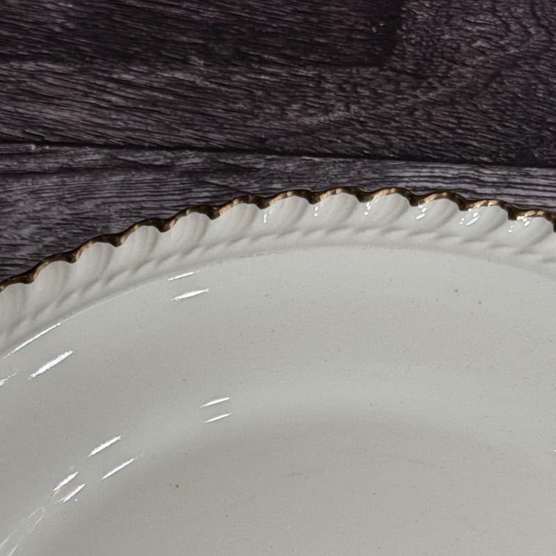 Harker Pottery 1903 Cadillac Automobile 6.25” Collector Plate 22KT Gold Trim - Thumbnail 4