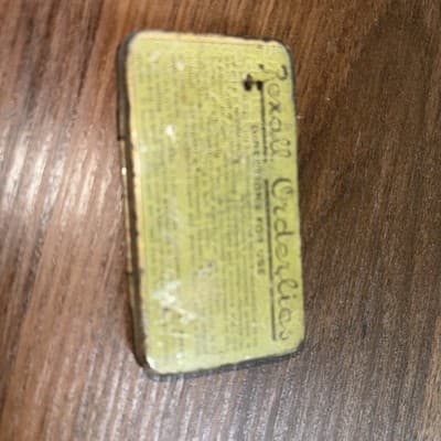 RARE antique 1900s 1910s Rexall Orderlies GRAPHIC TIN laxatives medical United M - Thumbnail 8