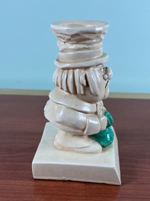 Paula 1965 Statue Funny Scrooge VTG Figure Tightwad Joke Stingy Is A Religion - Thumbnail 3