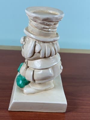 Paula 1965 Statue Funny Scrooge VTG Figure Tightwad Joke Stingy Is A Religion - Thumbnail 6