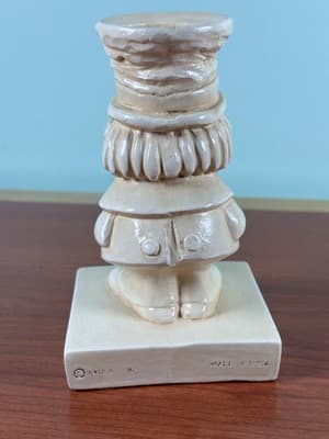 Paula 1965 Statue Funny Scrooge VTG Figure Tightwad Joke Stingy Is A Religion - Thumbnail 4