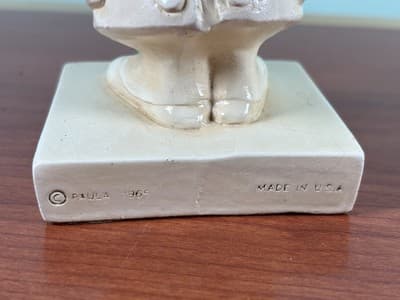Paula 1965 Statue Funny Scrooge VTG Figure Tightwad Joke Stingy Is A Religion - Thumbnail 5