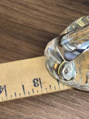 Beautiful Swan Or Goose Heavy Art Glass Bird Clear Glass Figurine Paperweight 4� - Thumbnail 11