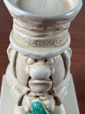 Paula 1965 Statue Funny Scrooge VTG Figure Tightwad Joke Stingy Is A Religion - Thumbnail 9
