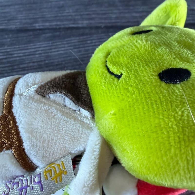 Hallmark Itty Bittys Star Wars Holiday Yoda 2015 Christmas Plush Santa Hat NWT - Thumbnail 10